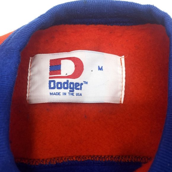 Vtg Dodger Florida Gators Sweatshirt Mens Medium Orange Blue Long Sleeve V-Neck - Picture 3 of 7